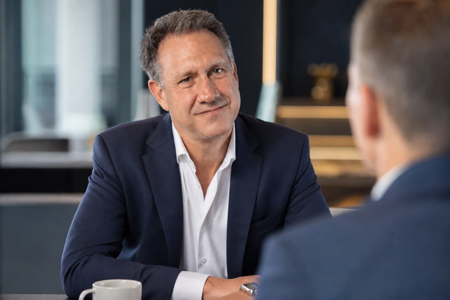 Greg Stephens in an executive coaching conversation